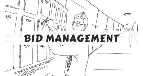 Bid management illustration from the supplied presentation